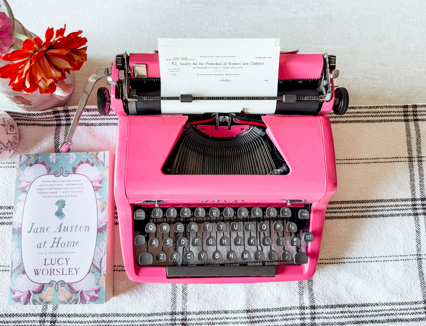 1953 Royal Quiet Deluxe, Pink