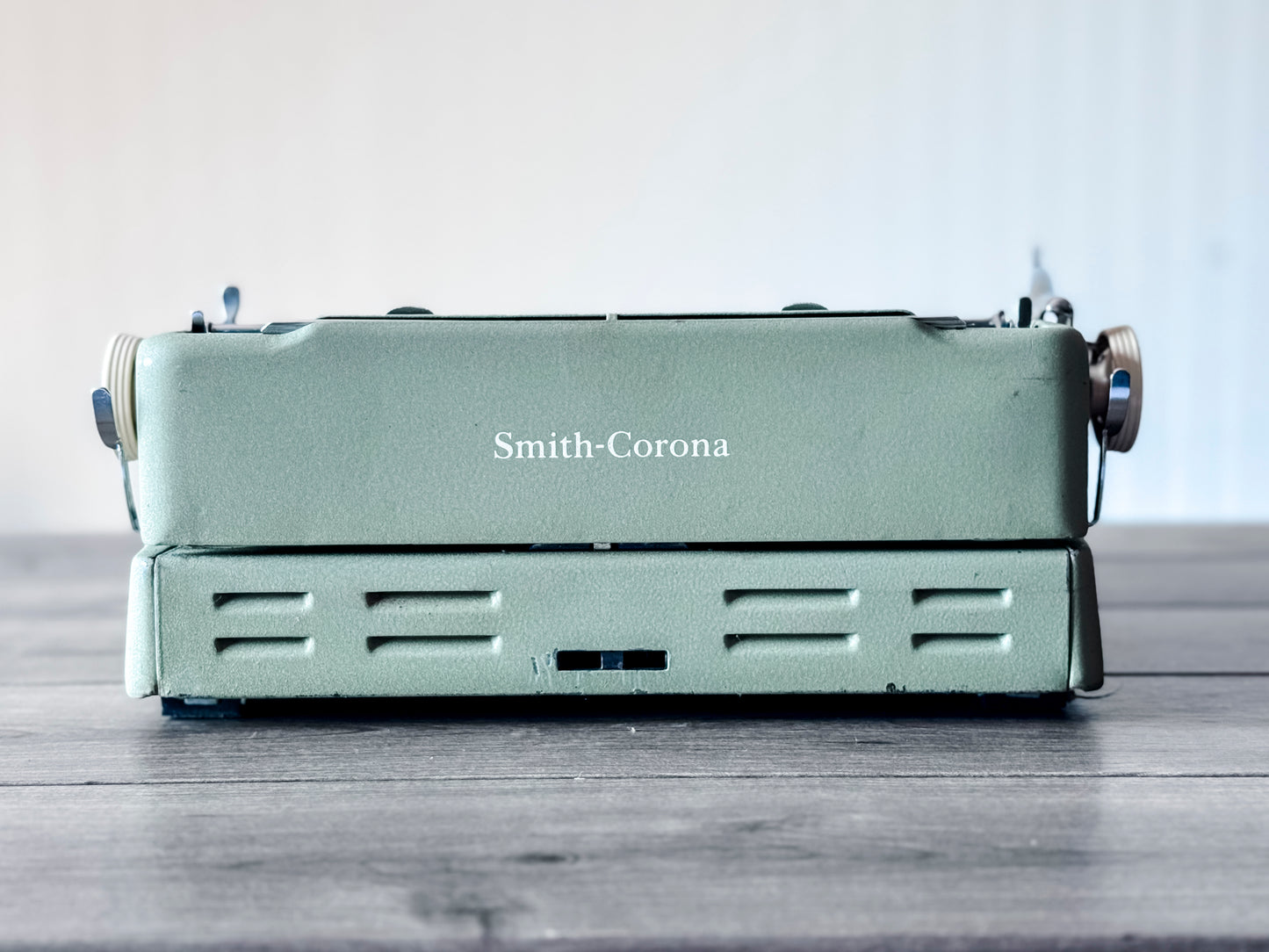 1958 Smith Corona Silent-Super, Seafoam Green