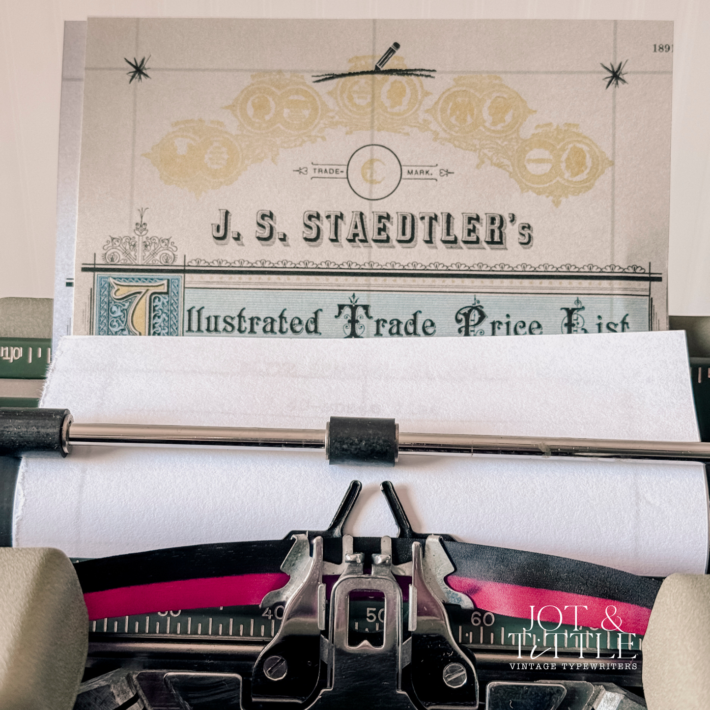 Backing Paper for Vintage Typewriters (12 sheets)