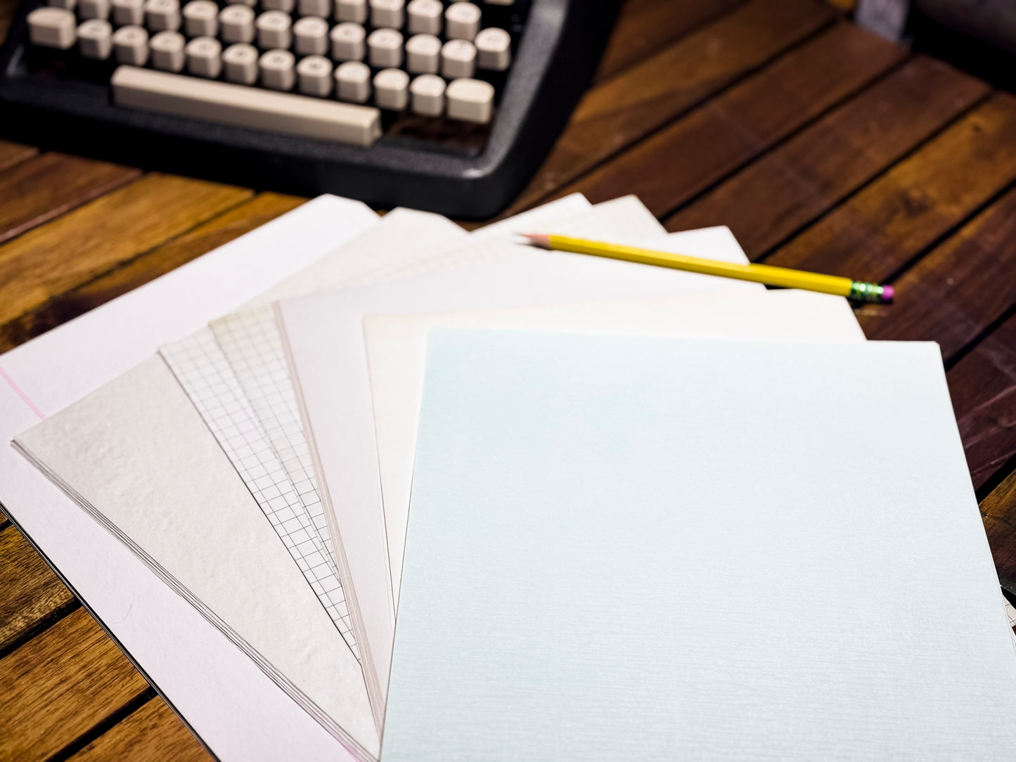 Variety Pack, Vintage Typing Papers, 50 sheets