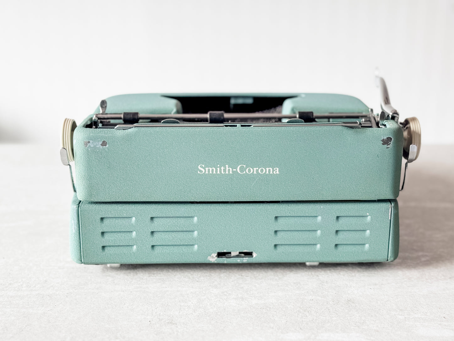 1959 Smith Corona Electric, Alpine Blue