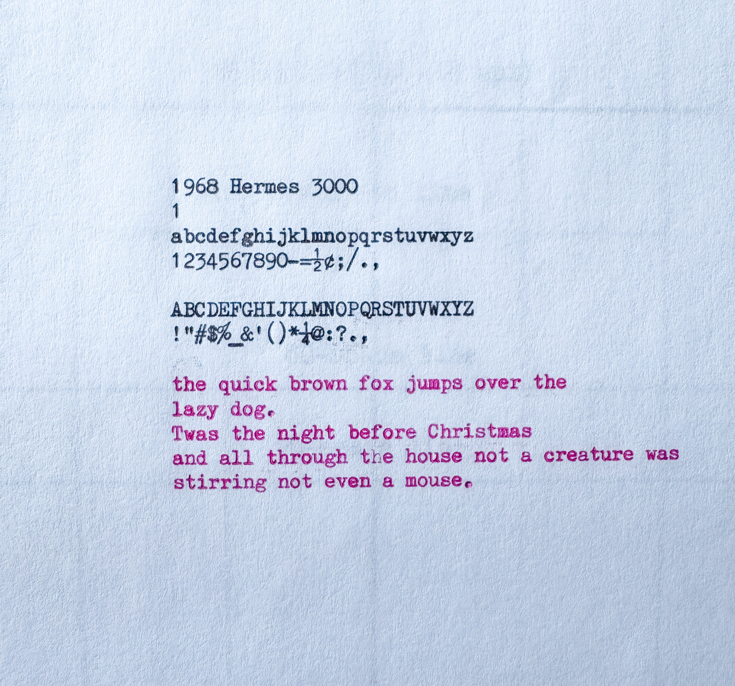 1968 Hermes 3000, XS Type