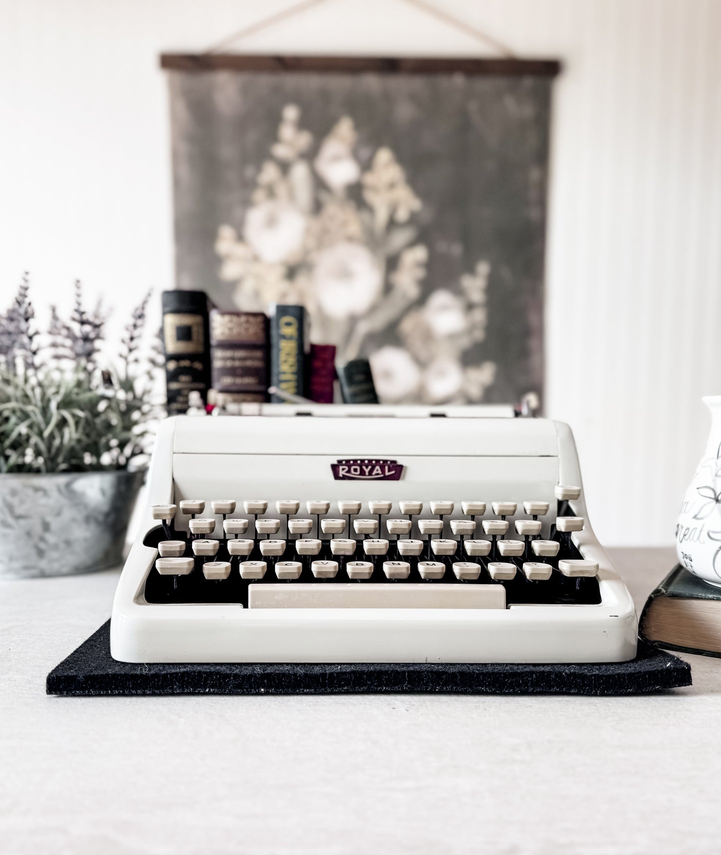 Non-slip Felt Typewriter Pad