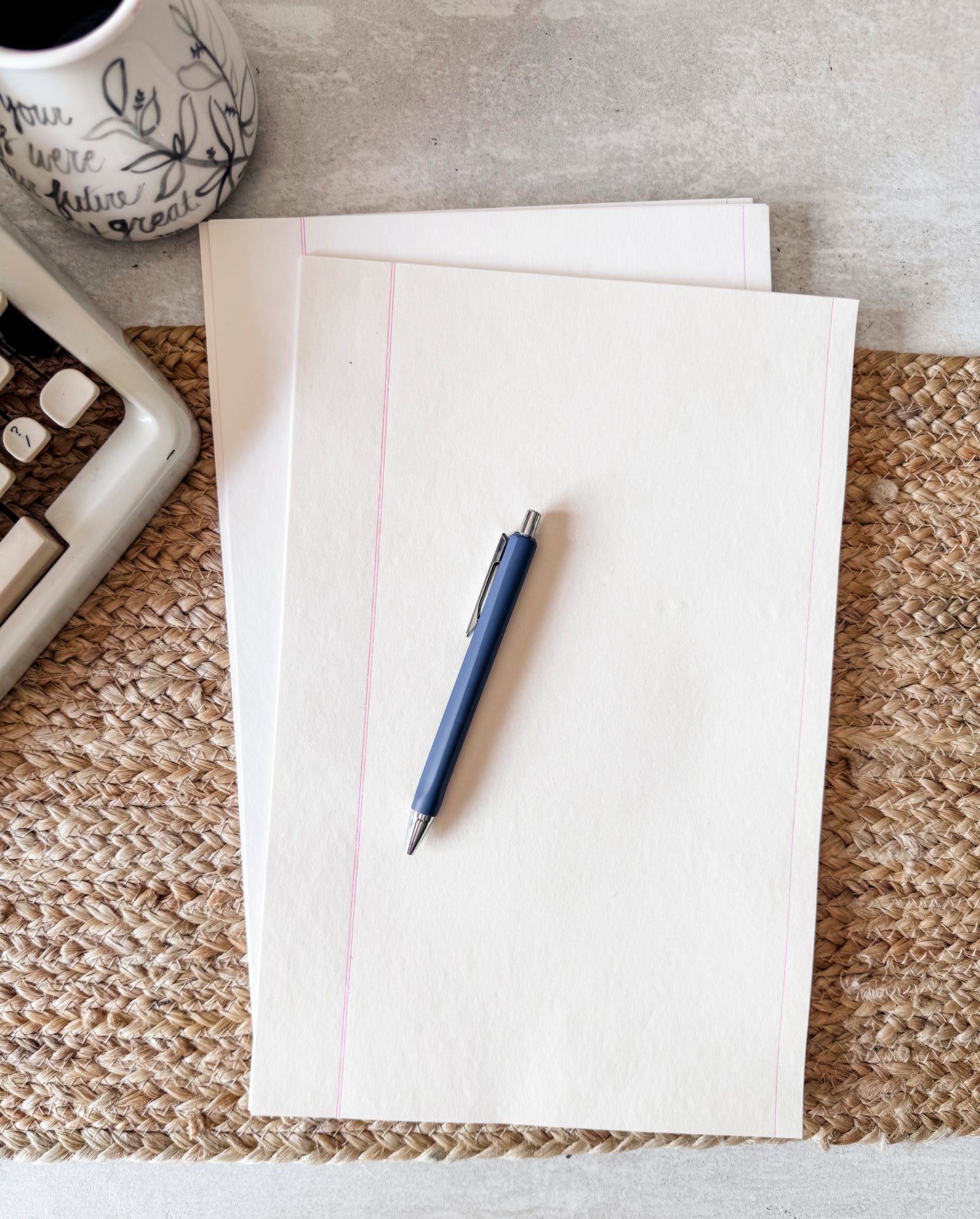 Southworth 20 lb. Cotton Fiber, Ruled, Bond Paper. Legal