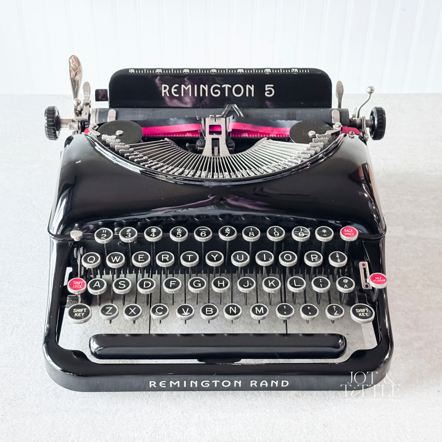 1937 Remington Rand Model 5 Streamline