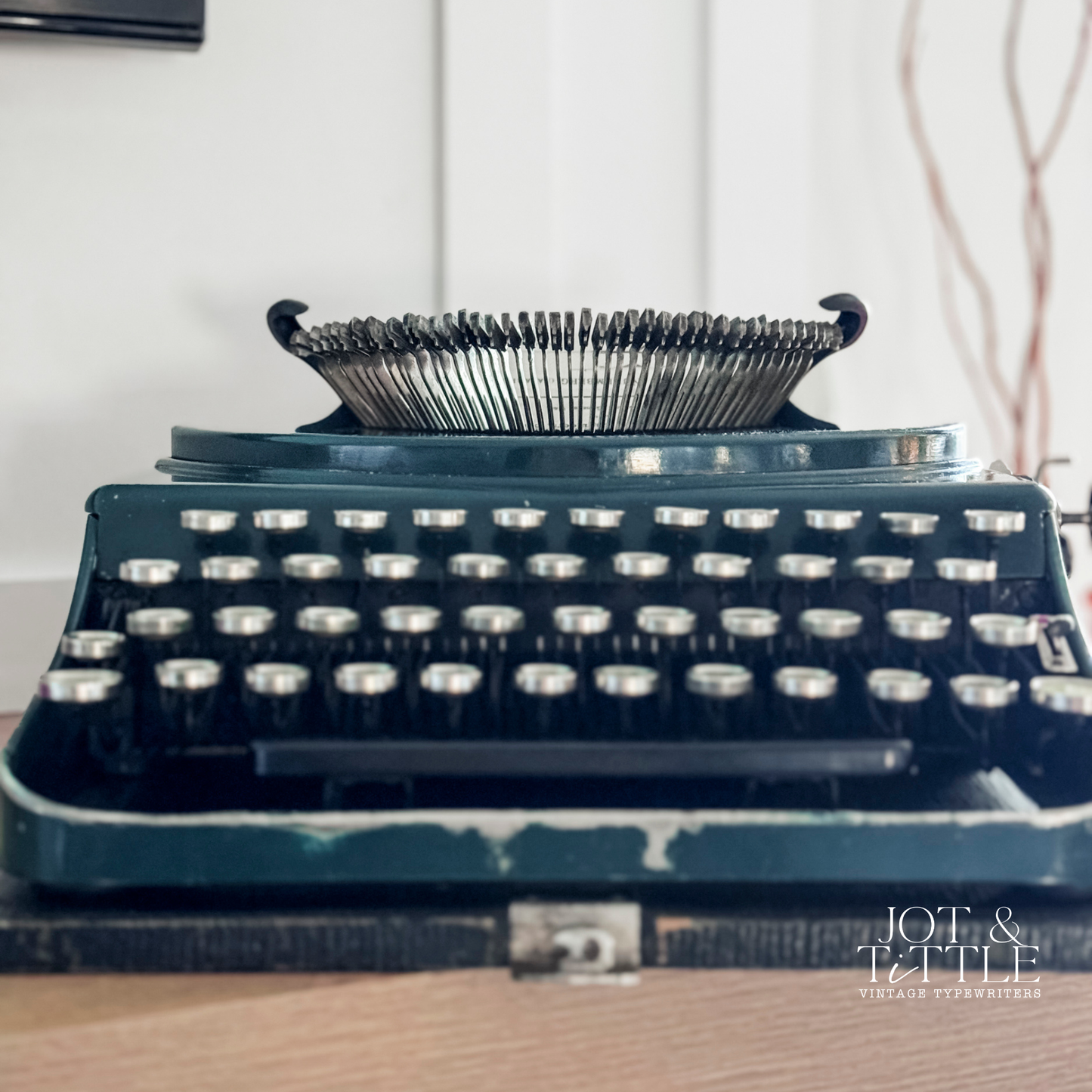 1928 Remington Portable, Green