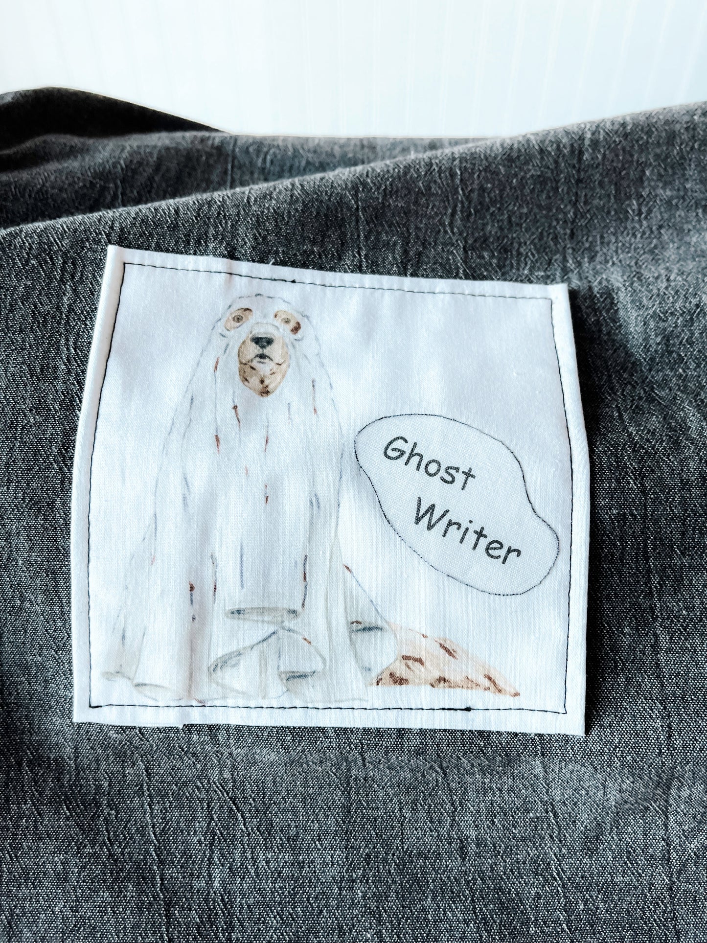 Dog Ghost Writer, Gray Cover